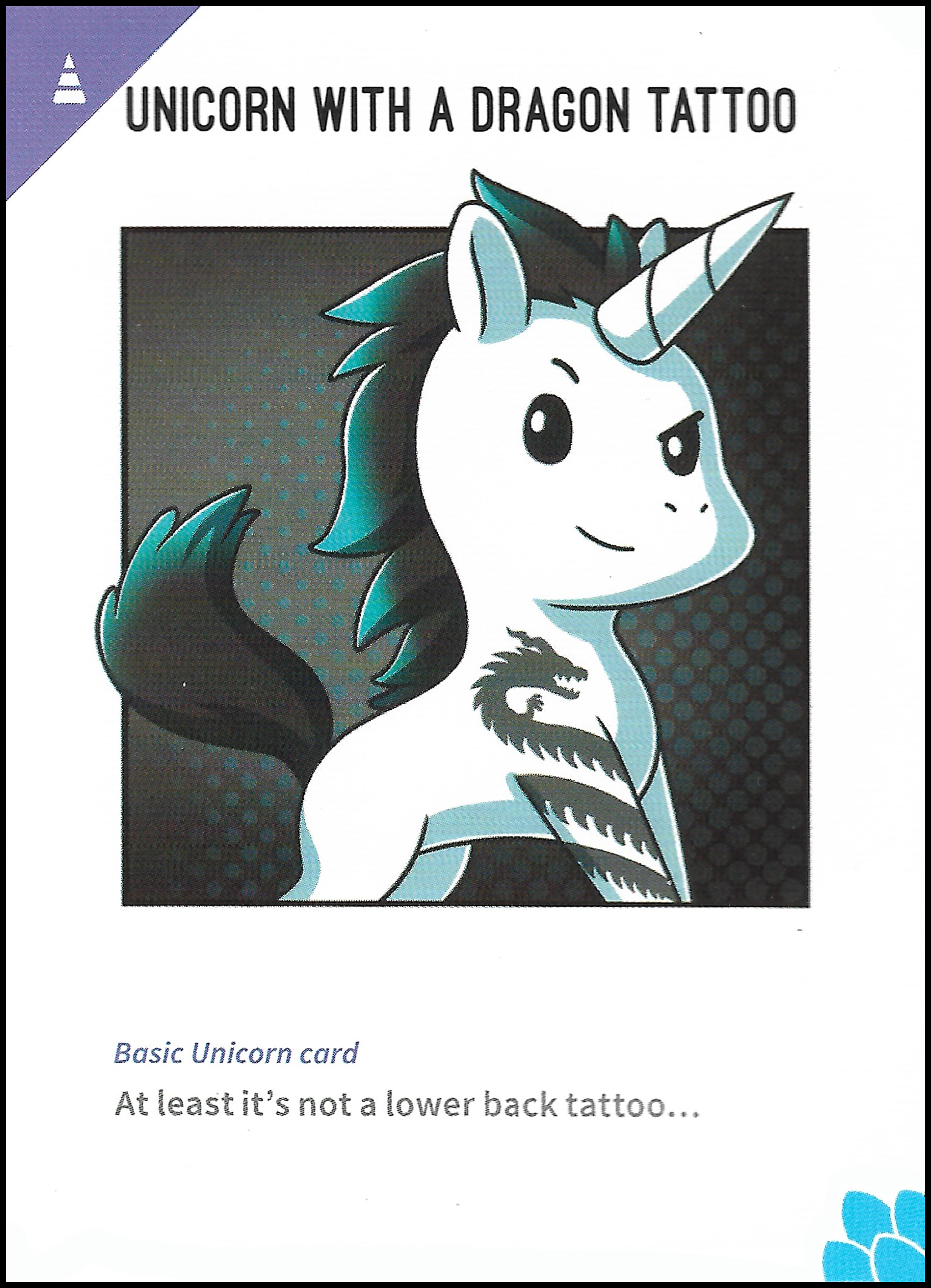 Unicorn With a Dragon Tattoo | Unstable Unicorns Cards Database