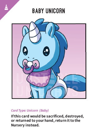 Baby Unicorn (Blue)